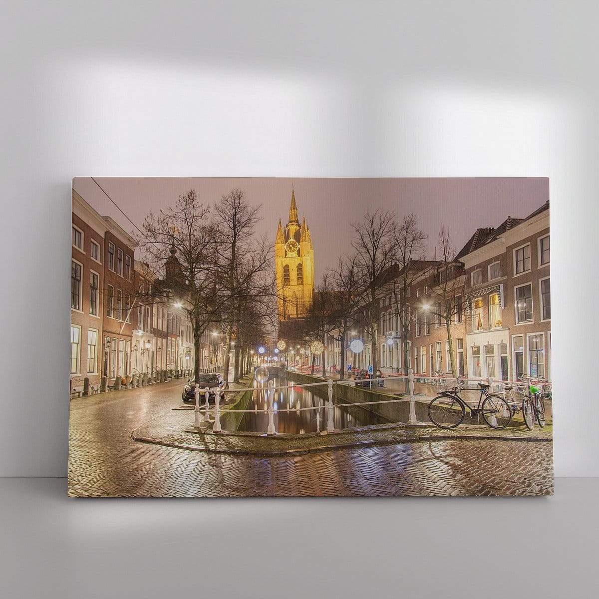 Werk aan de Muur 194887 Oude Delft te Delft 1 Ad Van Koppen Fotografie 1200x1200 Werk als canvas landscape pinterestSquarePin - Foto aan de muur