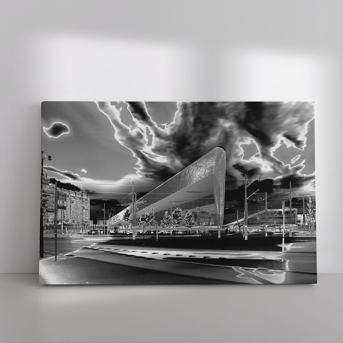 Werk aan de Muur 762213 Rotterdam Centraal Station Ad Van Koppen Fotografie 1200x1200 Werk als canvas landscape pinterestSquarePin - Foto aan de muur